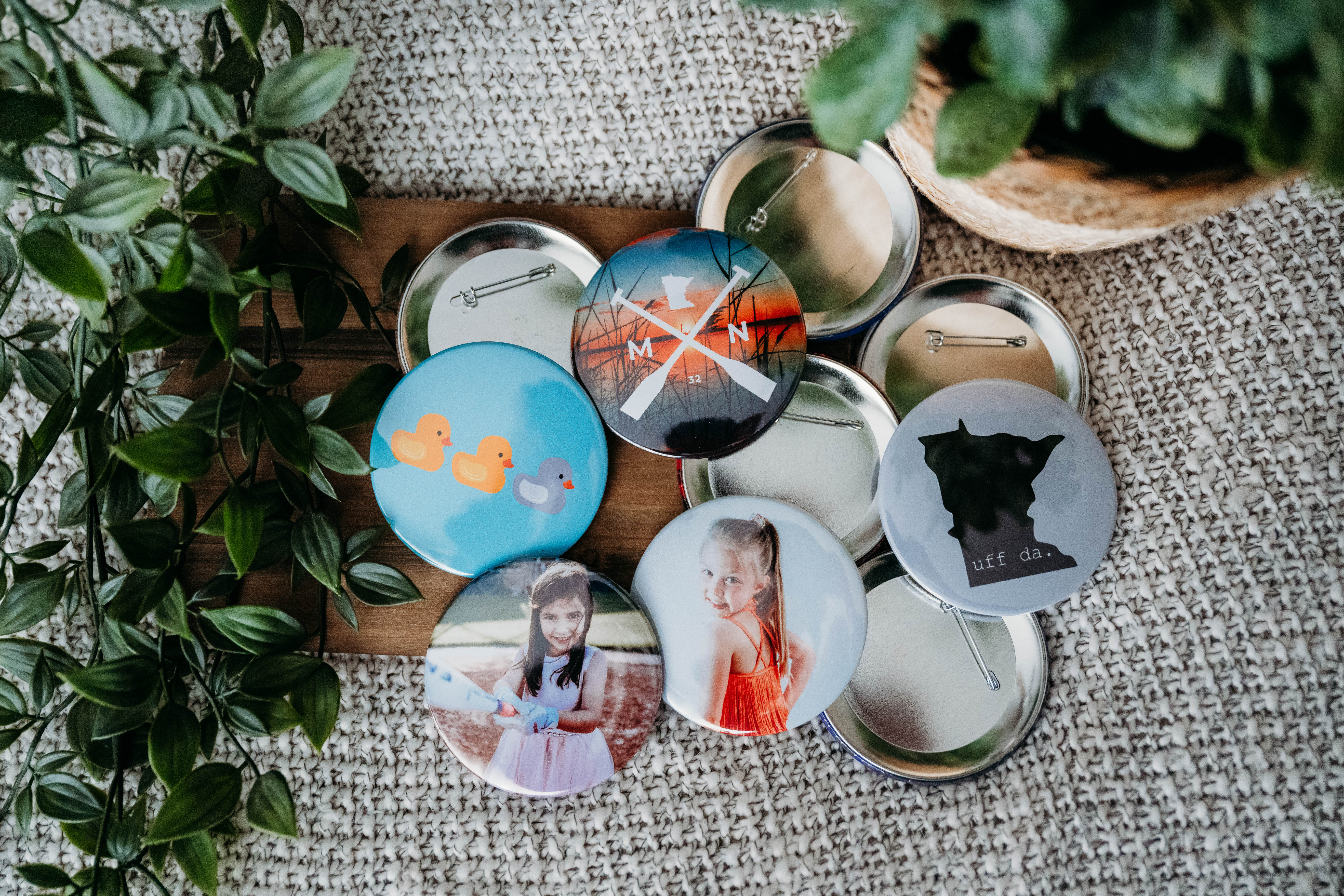 Photo Buttons – Minne Memories