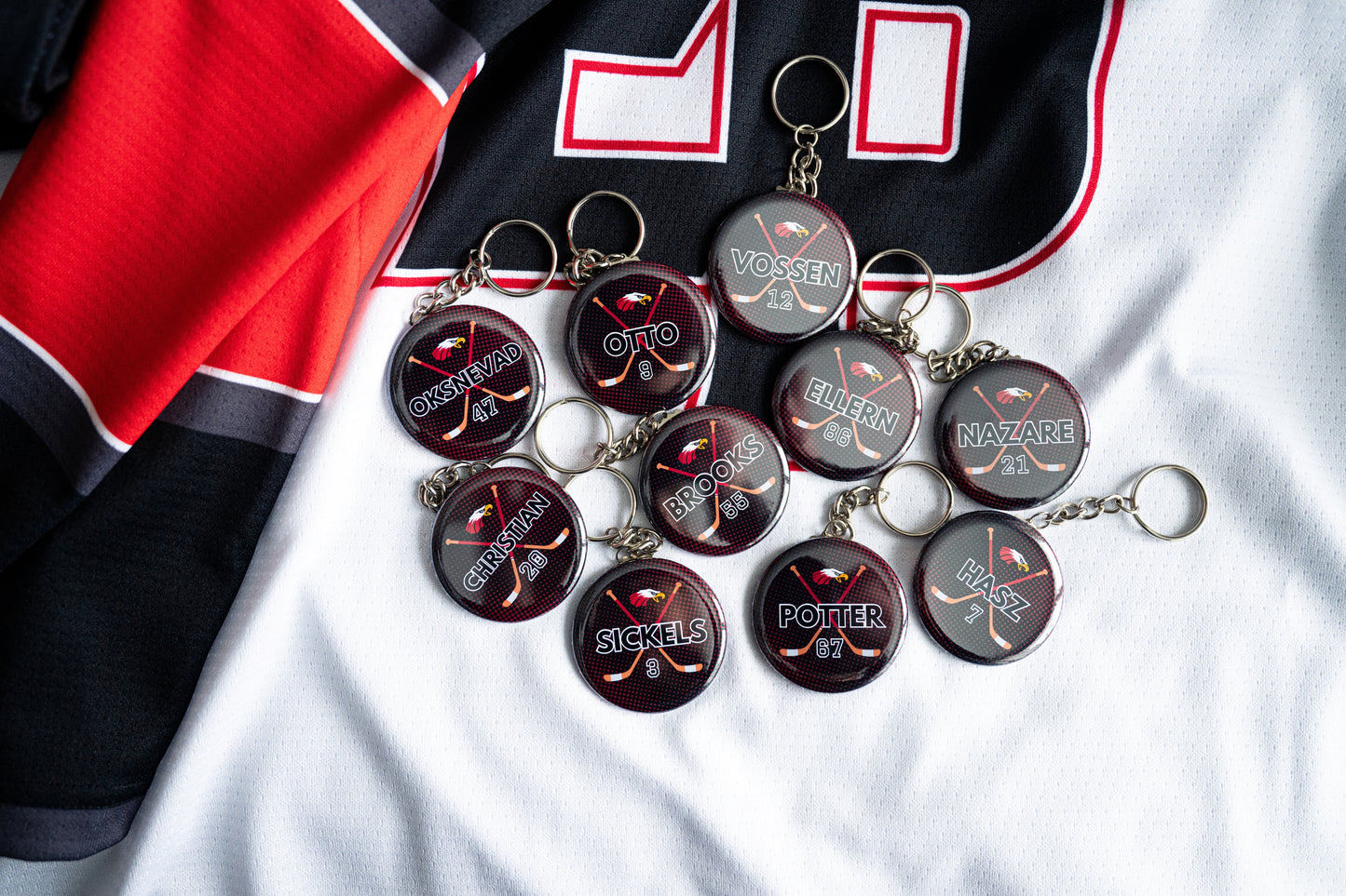 Custom Round Keychain