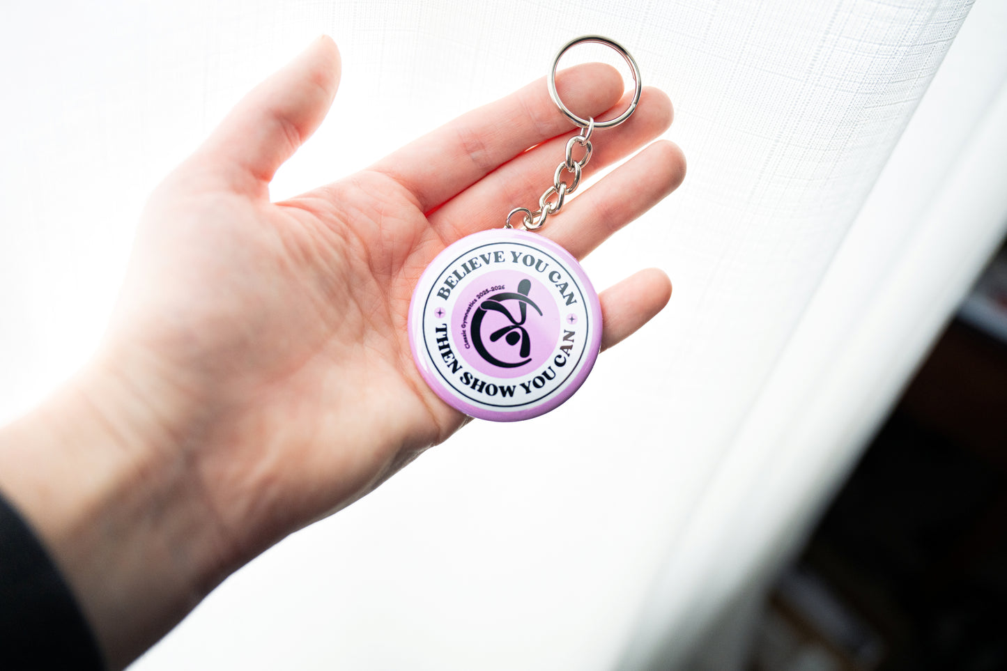 Custom Round Keychain