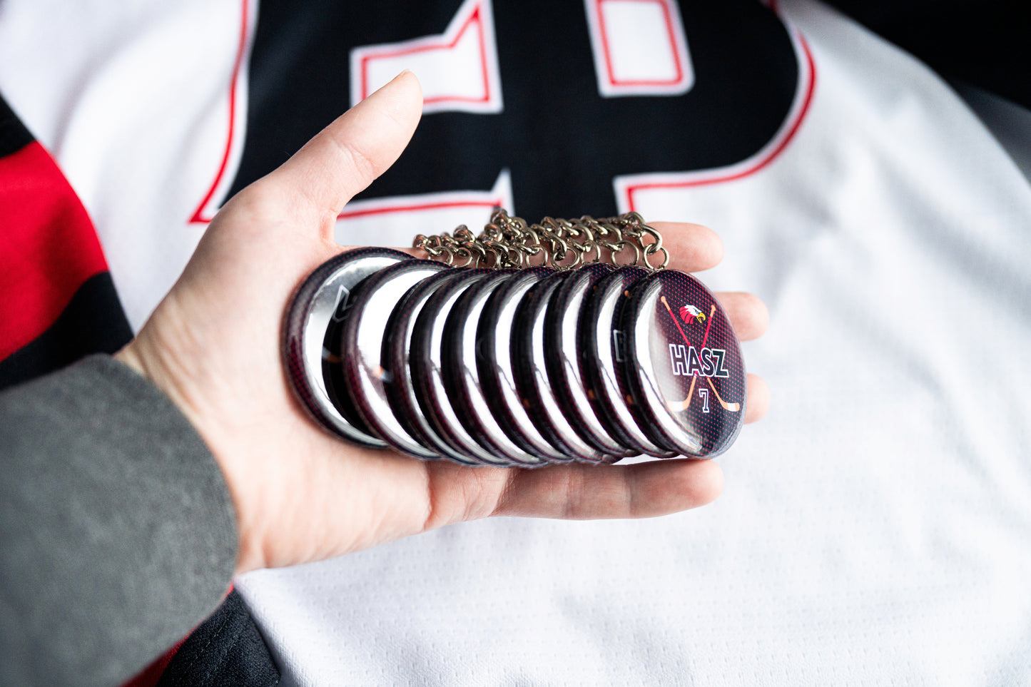 Custom Round Keychain